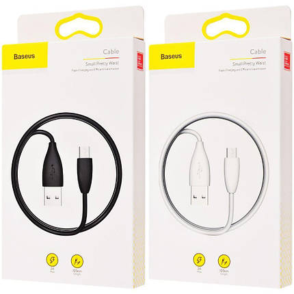 Baseus Small Pretty Waist Micro USB Cable 2.0A (1m) (2 цвета), фото 4