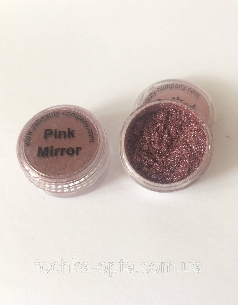 Дзеркальна втирка пігмент рожеве дзеркало Pink Mirror Le Vole