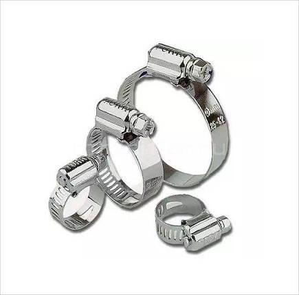 Затяжний черв'ячний хомут 16-25мм, фото 1