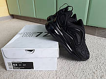 Чоловічі кросівки Nike Air Max 720 All Black / чорні, фото 5