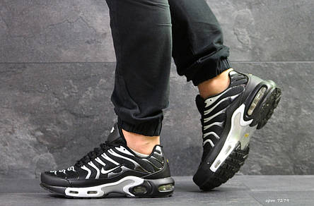 Кросівки чоловічі Nike air max Tn,чорно білі 44р, фото 2