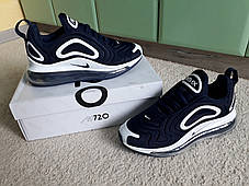 Чоловічі кросівки Nike Air Max 720 Blue/White сині білі, фото 3