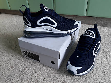 Чоловічі кросівки Nike Air Max 720 Blue/White сині білі, фото 1