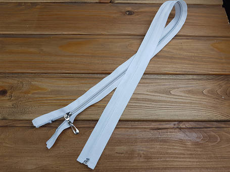 Спіральна блискавка під метал роз'ємна Silver