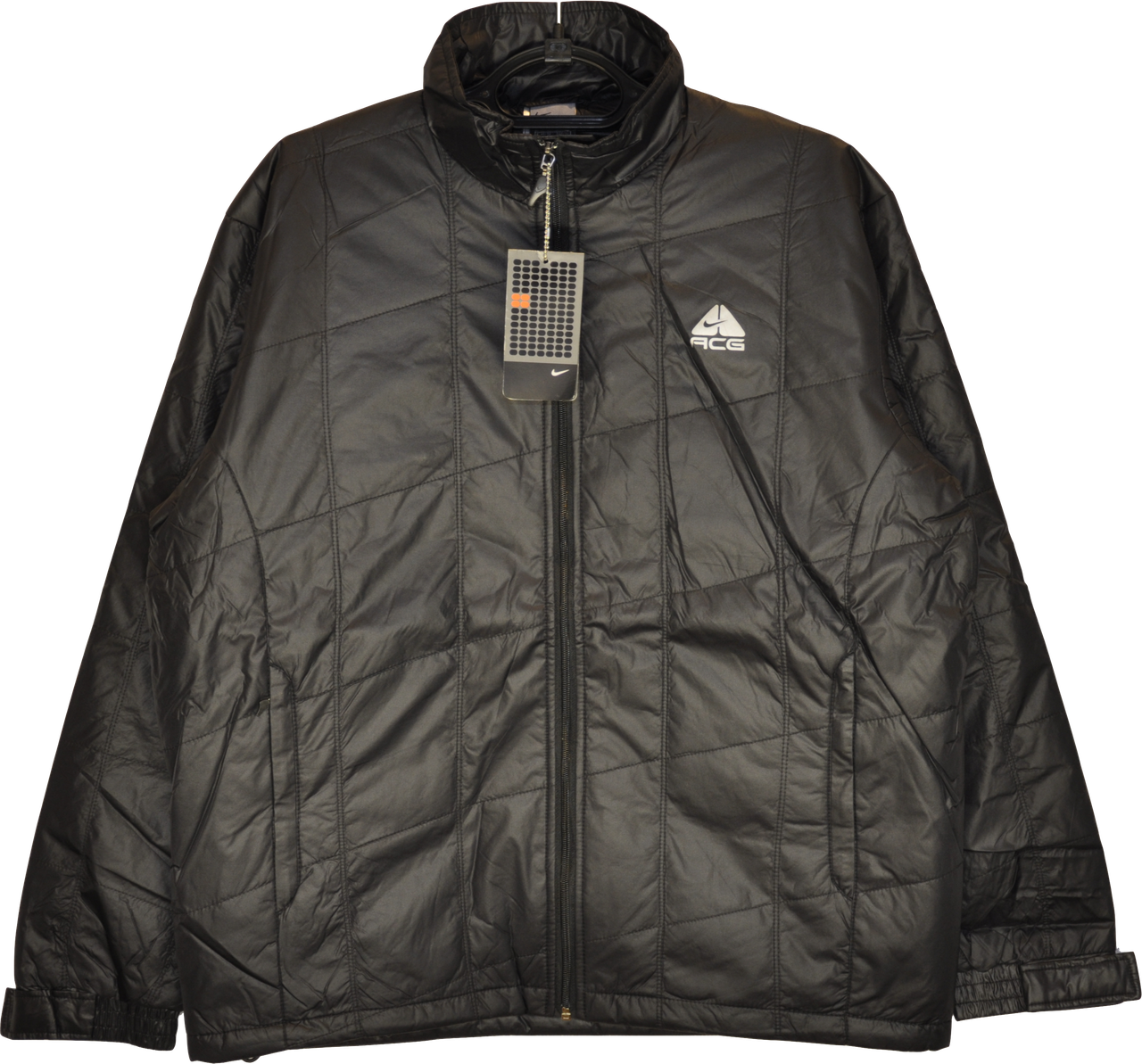 Чоловіча чорна демісезонна куртка ACG, фото 1