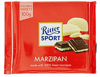 Черный шоколад Ritter Sport Marzipan , 100 гр