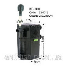 KW Dophin KF-200 внутренний фильтр - фото 1 - id-p82492057