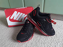 Чоловічі кросівки Nike Air Max 720 Black/Red, фото 5
