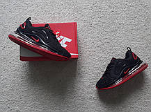 Чоловічі кросівки Nike Air Max 720 Black/Red, фото 6