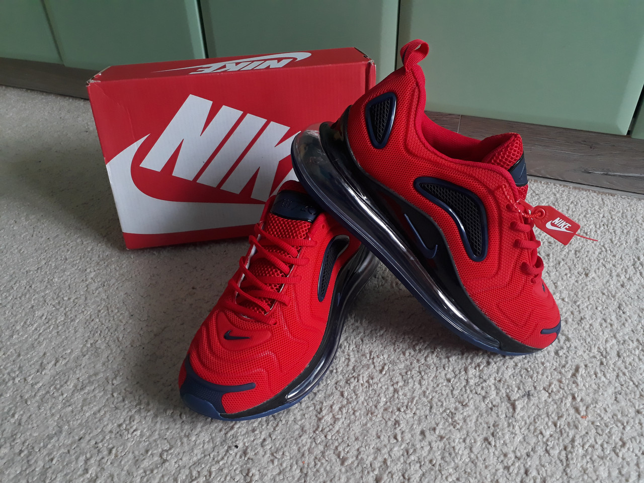 Чоловічі кросівки Nike Air Max 720 Red червоні