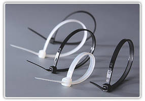 Хомут-стяжка для електропроводки 2,5х80 нейлон 100шт\уп.