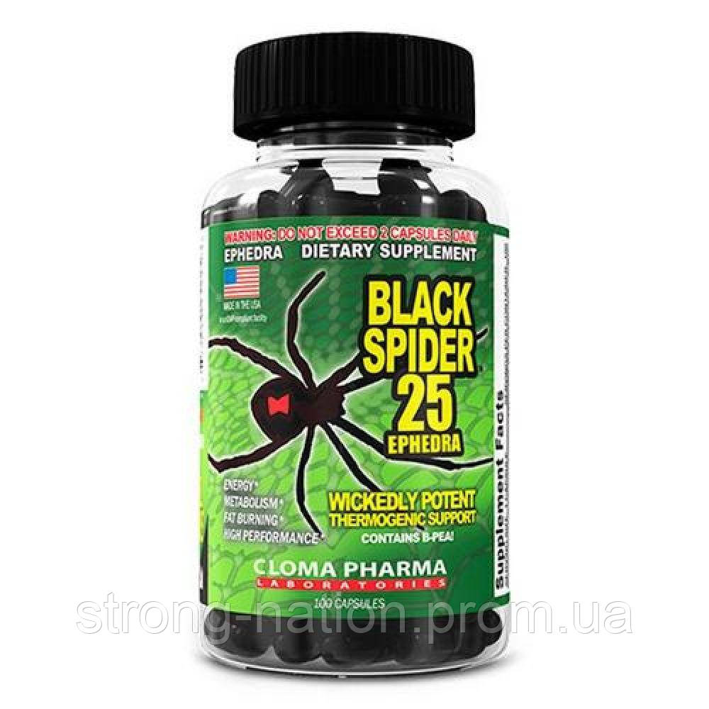 Black Spider 4 caps, Cloma Pharma