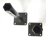 Ступиця напівосі шестигранна мотоблока 24 мм довжина 27 см, фото 2