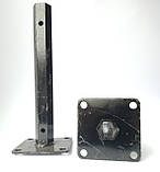 Ступиця напівосі шестигранна мотоблока 24 мм довжина 27 см, фото 3