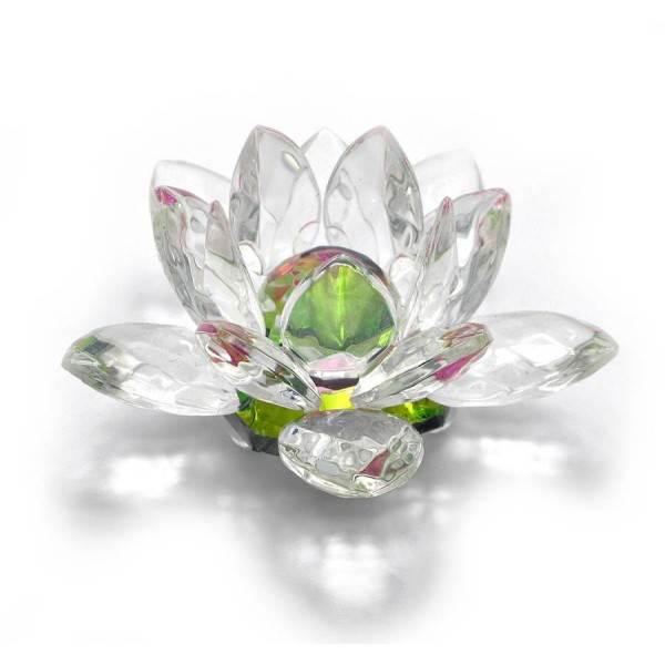 Статуетка кришталева Квітка Лотоса 6 см, фото 1