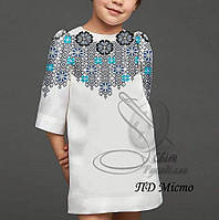 ПД Місто Світ Рукоділля Заготовка для вишивки Сукня Плаття для дівчинки