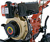 Дизельний Двигун ЗУБР 186F-Е 9 л/з, запуск електро+ручний, повітряне охолодження, виробник ZUBR, фото 10