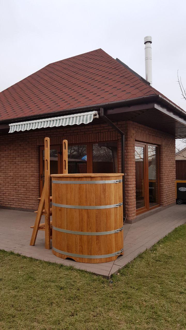Купіль овальної форми термо дуб
