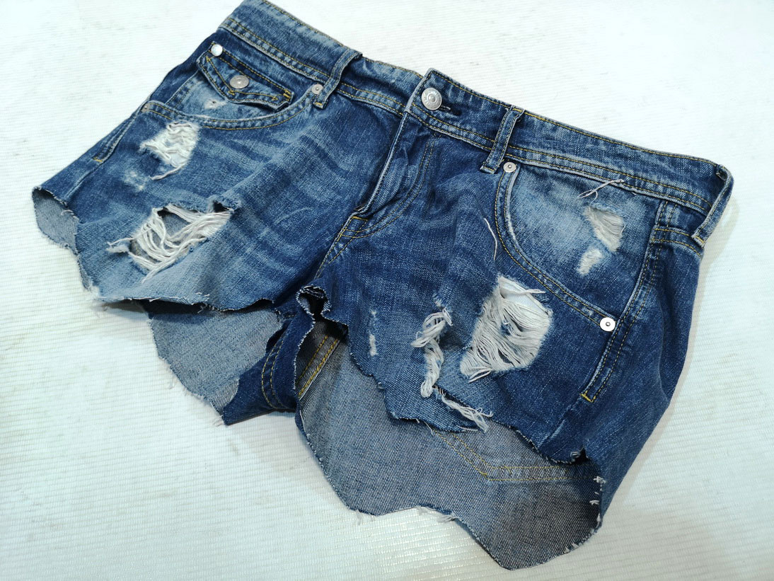 Шорты джинсовые короткие H&M, стильные, Отл сост! - фото 5 - id-p896534155