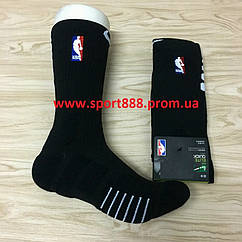 Eur38-42 Чорні високі Nike Elite Crew NBA спортивні баскетбольні шкарпетки