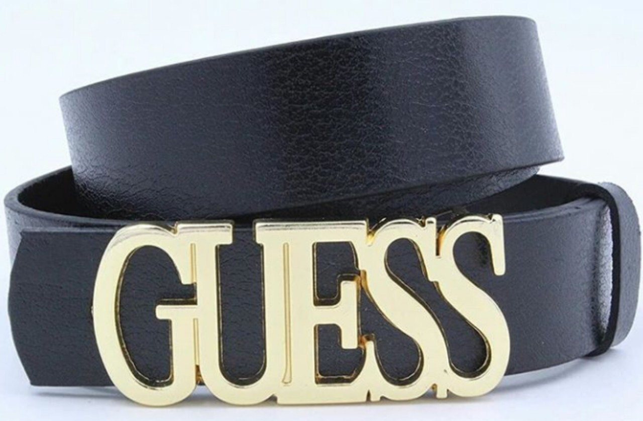 Ремінь чоловічий шкіряний GUESS ширина 35 мм. 930825