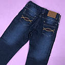 Темні джинси для хлопчика 8-9-11 років, фото 6
