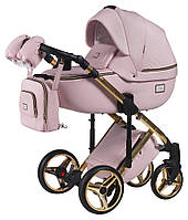 Дитяча універсальна коляска 2 в 1 Adamex Luciano Polar Gold Y813