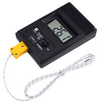 Цифровий термометр TM-902C з термопарою К-типу + з термопарою К-типу 1,5 м з щупом (від -50 °C до +1300 °C)