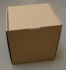 Коробка бура 180х150х200 самозбірна (скринька)