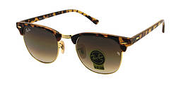 Скляні окуляри Ray Ban броулайнери в леопардовій оправі