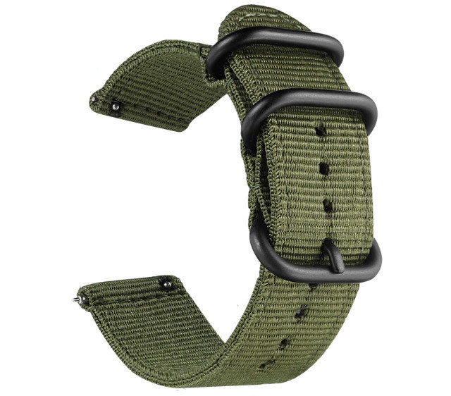 Нейлоновий ремінець Primo Traveller для годинника Samsung Galaxy Watch 46 mm SM-R800 - Army Green, фото 1