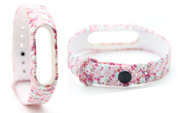 Силіконовий ремінець Primo для фітнес-браслета Xiaomi Mi Band 2 - Butterfly, фото 1