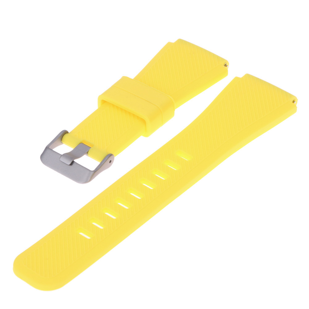 Силіконовий ремінець для годинника Huawei Watch GT 2 / GT Active 46mm - Yellow