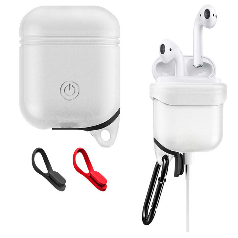 Силіконовий чохол Primo Sherp для Apple AirPods - White