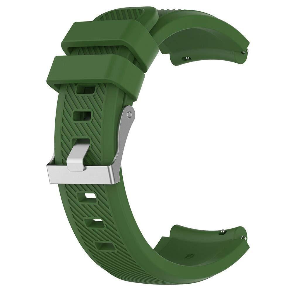 Силіконовий ремінець Primo для годинника Xiaomi Amazfit GTR 47 mm - Army Green