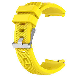Силіконовий ремінець Primo для годинника Xiaomi Amazfit GTR 47 mm - Yellow