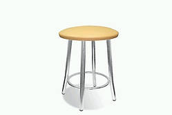 Табурет  TEDDY стілець на металевому каркасі