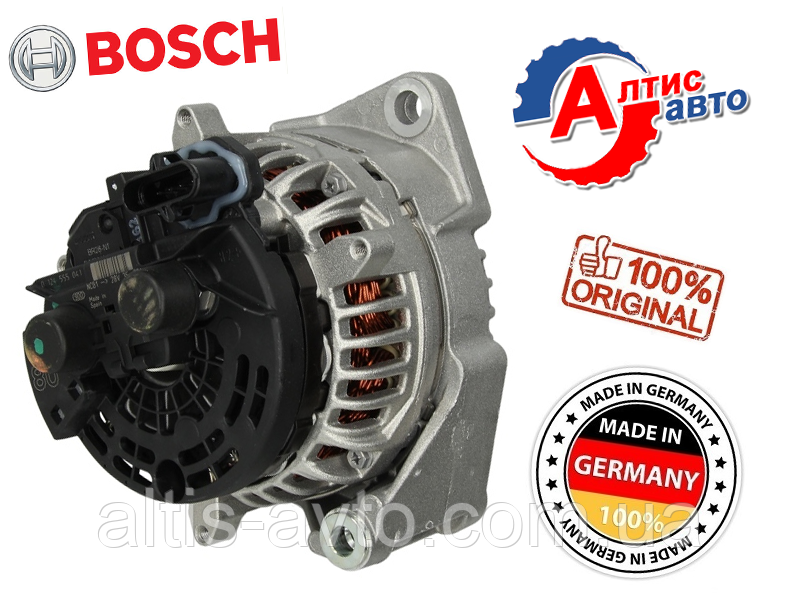 Генератор Daf XF 95 Євро 3 2 CF 85 75 (оригінал Bosch) на вантажний автомобіль Даф запчастини 0124555041