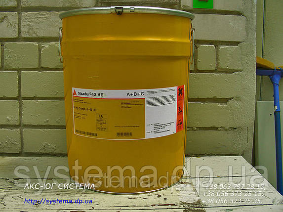 Sikadur®-42 - Високоміцний подливочный розчин на основі епоксидних смол, 12 кг, фото 1