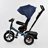 Трехколёсный детский велосипед Best Trike 6088F-1560 с надувными колесами, фото 5