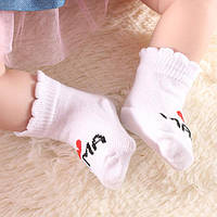Носки Carter's носочки для новорождённых от 0 до 3 месяцев белые Мама с Любовью