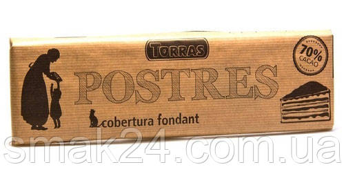 Шоколад черный без глютена Torras Postres 70% какао Испания 300г - фото 2 - id-p897074117