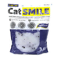 Силикагелевый наполнитель Cat Smile (Кет Смайл) с Цветочным ароматом 3.6л (1,8кг)