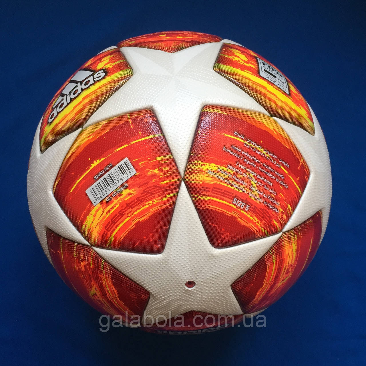Купити М'яч футбольний Finale Madrid 19 OMB DN8685 (розмір 5), ціна 3600 ₴ - Prom.ua (ID# 872001984)