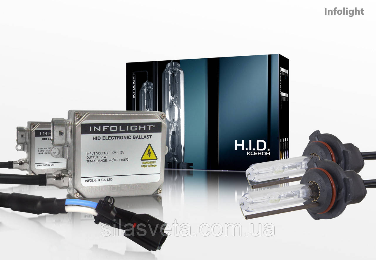 Комплект ксенонового світла "INFOLIGHT" (HB4) (5000K)(12V)(35W)(AC)