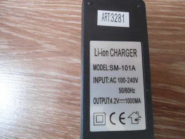 Зарядное устройство от сети для аккумуляторов 1*18650 4,2v - фото 3 - id-p401089721