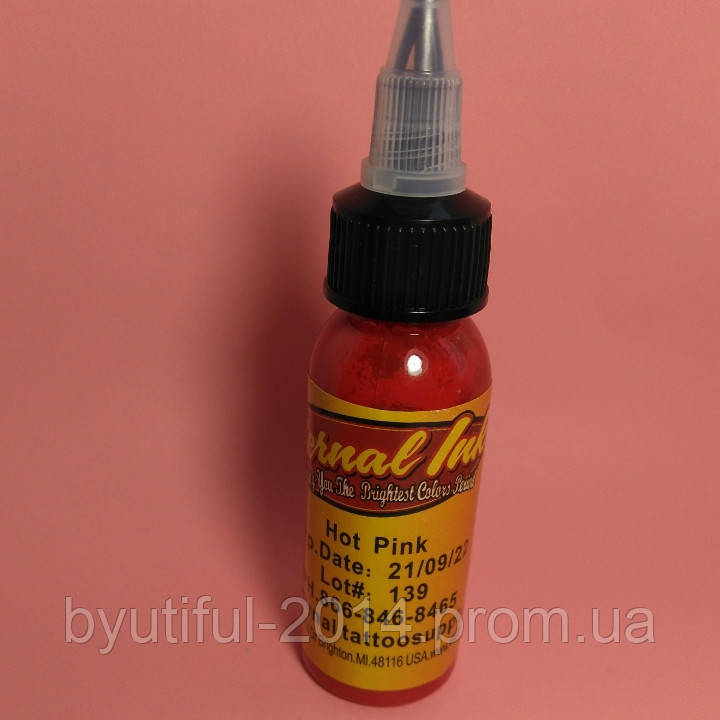 Краска для тату Eternal  Hot Pink 30 мл