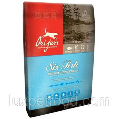 ORIJEN 6 Fish Dog 6 кг - корм для собак на основі риби