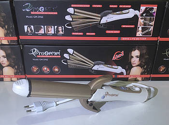 Плойка, випрямляч для волосся GEMEI 4V1 GM-2962 (60)