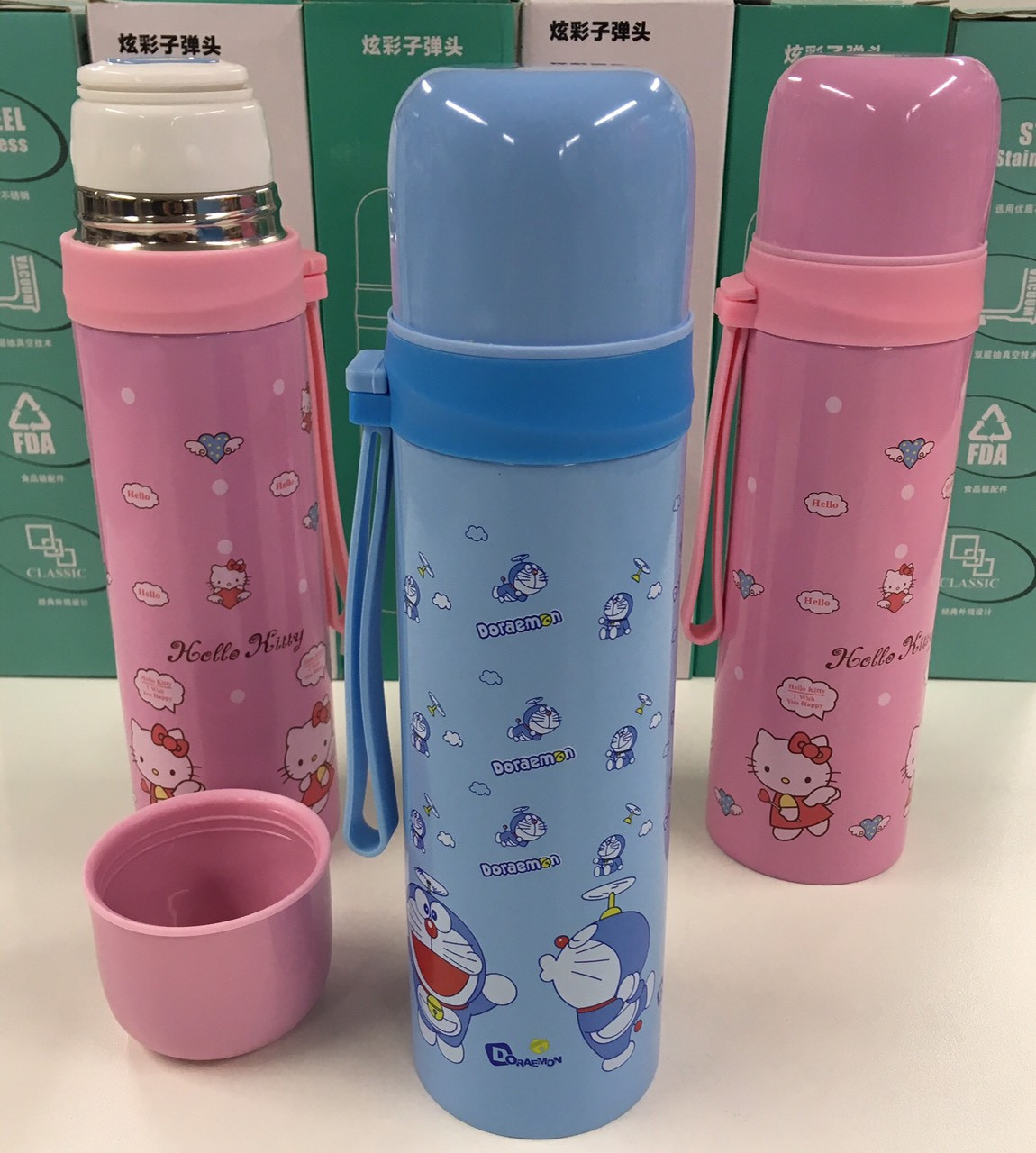 Термос вакуумний металевий Hello Kitty 500 мл BN-054/ 0922 (50)